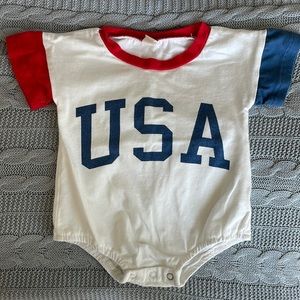 USA cotton onesie